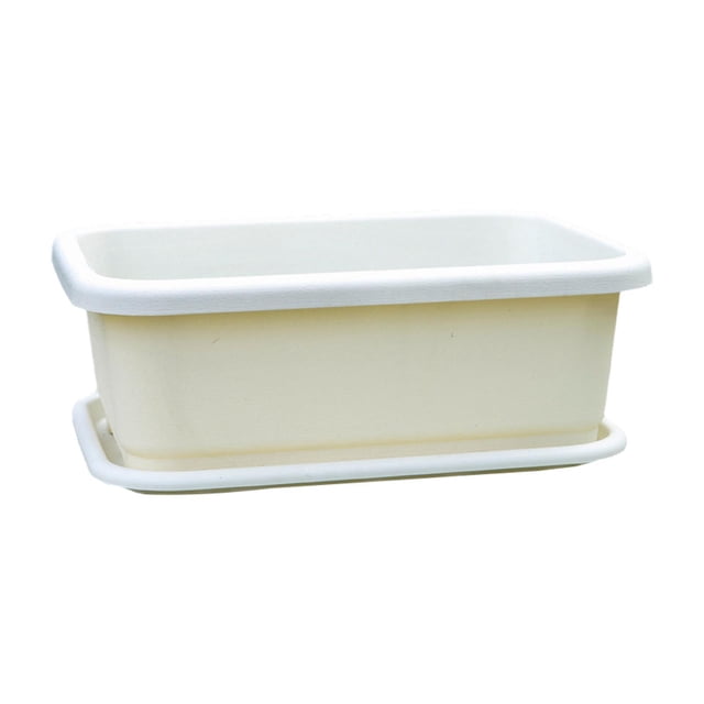 Growing Pot Flowerpot Organizador Conveniente con una bandeja de plantador fácil de usar para