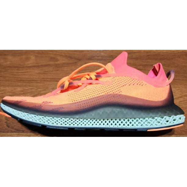 New Adi - das 4D Fusio Primeknit Men's Shoes Screaming Orange/Red FY5929 Size 7.5