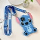 thumbnail image 2 of Para OPPO A57 A17 A16 A54 A93 A74 A94 A92 A52 A12 A12E A5s A3s F11 F9 A53 A31 A5 A9 2020 Reno 8 7 Disney 3D Cartoon Stitch Suave A Prueba De Golpes Funda Trasera Con Cordón, 2 of 3