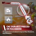 thumbnail image 5 of Pedal de palanca de arranque TANGJMXG 16 mm Reemplazo ajustable 50 cc 70 cc 90 cc 110 cc 125 cc 150 cc Pit Bike Dirt Bike Negro, 5 of 5