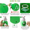 thumbnail image 5 of Easter Egg Decorator Kit - Eggs Painting Arts and Craft Set Includes Bunny Egg Decorating Spinner and 8 Colorful Quick Drying Non-Toxic Markers, 3 Plastic White Eggs, 5 of 6