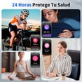 thumbnail image 5 of Sendowtek Smartwatch 1.47'' Reloj Inteligente Deportivo Mujer/Hombre Impermeable IP68 Múltiples Modos Deportivos Notificación con Monitor De Frecuencia Cardíaca, Monitor De Calorías, Podómetro, 5 of 5