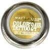 Maybelline New York Eye Studio Color Tattoo Metal 24 Hour Cream Gel Eyeshadow, Gold Rush, 0.14 Fl. Oz.