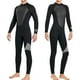 thumbnail image 3 of Sonducket Traje de neopreno para adultos, ajuste profesional para deportes acuáticos, ropa de buceo de cuerpo completo, traje de baño, ropa de Deportes acuáticos Mujer/Negro S, 3 of 6