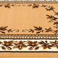 thumbnail image 4 of Allstar Brown Woven High Quality Rug. Traditional. Persian. Flower. Western. Design Area Rug (5' 2" x 7' 1"), 4 of 7