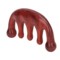 thumbnail image 4 of Peine De Masaje Para Cuero Cabelludo Meridian, Peine De Masaje Para Cuero Cabelludo Con Ranura En Forma De U, Sándalo Gua Sha Para El Hogar ANGGREK Otros, 4 of 5