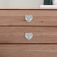 thumbnail image 1 of UPOUART 8 Pcs Poignées de Tiroir de Commode Gris Céramique en Forme de Cœur Mise à Jour de Mobilier, 1 of 8