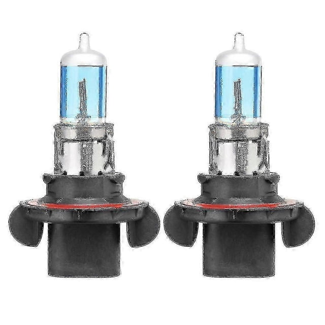 1 Pair H13 9008 100/90w 5900k Super White High Low Beam Headlight Halogen Light Bulbs