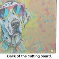 thumbnail image 4 of Dalmatian Hippie Dawg Glass Cutting Board Large 12 in x 15 in, 4 of 5