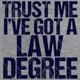 thumbnail image 3 of CafePress - Lawyer Humor Trust Me Zip Hoodie - Zip Hoodie, Classic Hooded Sweatshirt with Metal Zipper, 3 of 5