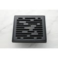 thumbnail image 2 of Kingston Brass Watercourse Transit 4" Square Grid Shower Drain BSF6310C, 2 of 7