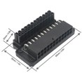thumbnail image 3 of Adaptador ATX de 24 pines para placa base de PC, alimentación hembra a macho, accesorios de escritorio de 90 grados, 3 of 8