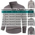 thumbnail image 6 of Betivan Mens Slim Fit Zip Up Mock Neck Polo Sweater Casual Long Sleeve Sweater and Pullover Sweaters with Ribbing Edge, 6 of 6