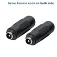 thumbnail image 2 of JIAHAOO 5x2.1mm DC Female to Female Coupler for CCTV Power Extension Safe Reliable Connectors PVC 5 Pcs, 2 of 7