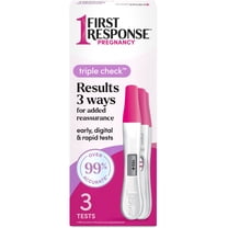 FIRST RESPONSE Triple Check Pregnancy Test 3 ct.