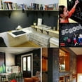 thumbnail image 4 of Adhesive Blackboard With Chalk 45*200Cm Wall Sticker Chalk Board Draw Stickers, 4 of 7