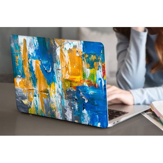 KSK KAISHEK Hard Case Shell Cover for 2016 - 2019 Rel. MacBook Pro 15" Retina Display Touch ID Model: A1707/A1990 Painting A 0618