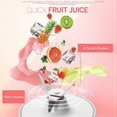 thumbnail image 4 of Portable Blender Mixer Cup for Fruit Milkshake USB Rechargeable Blue, 4 of 4