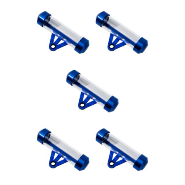 Youkk Motorcycle Tax Tubes Easy To Install Stylish Widely Used High Performance blue 5Set