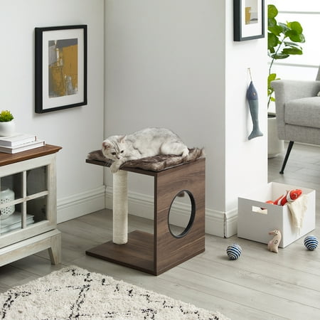 UPC: 0850018680752 | Sam s Pets Sheree 17  Dark Brown Cat Tree