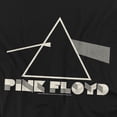 thumbnail image 2 of Pink Floyd T-Shirt Simple Black And White Dark Side Of The Moon Unisex Graphic Tee for Men & Women, 2 of 7