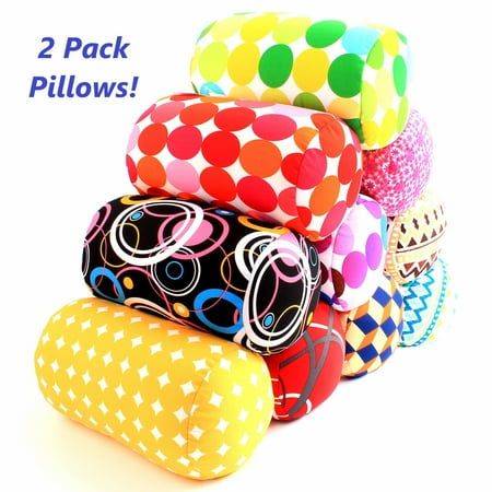 Bookishbunny 2 Pack Bookishbunny Micro Bead Roll Bed Chair Car
