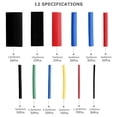 thumbnail image 6 of 560PCS Heat Shrink Tubing, Electrical Wire Cable Wrap Assortment Electric Insulation Tube Kit with Box, 6 of 6