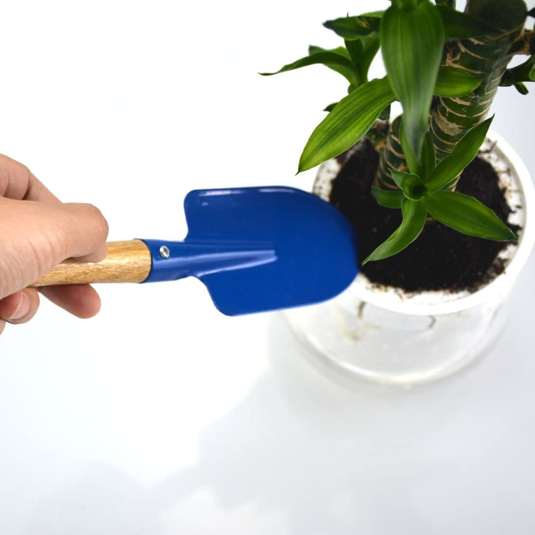 3 Palas De Playa De Plástico ABS Con Mango De Madera – Multifunción, Para Cavar Y Moldear Arena
