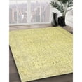 thumbnail image 3 of Ahgly Company Machine Washable Indoor Rectangle Traditional Metallic Gold Area Rugs, 8' x 12', 3 of 7
