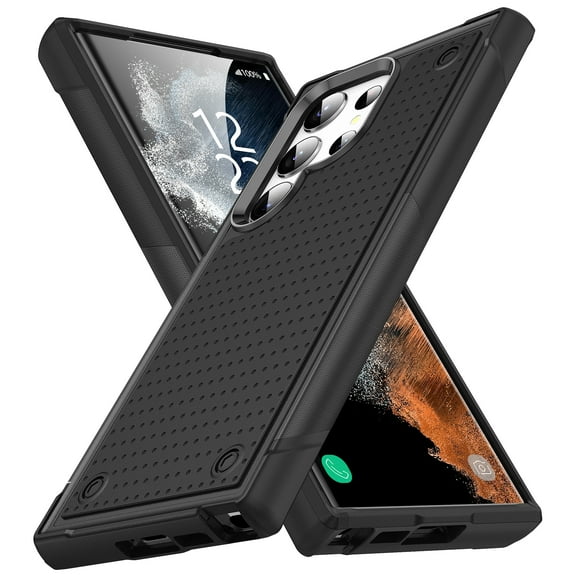For Samsung Galaxy S23 Ultra 5G PC   TPU Shockproof Protective Phone Case For Samsung Galaxy S23 Ultra 5G