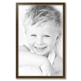 thumbnail image 2 of ArtToFrames 24" x 38" Black Panel With Gold Lip Picture Frame, 24x38 inch Multi Wood Poster Frame (WOM-5092),  Pack, 2 of 7