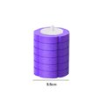 thumbnail image 1 of Juegos De Escobillas Para Inodoro Cepillo de baño sin esquinas muertas Cepillo desechable para baño (cabezal de cepillo de lavanda de 6 piezas) Hugtrwg Libre de BPA, 1 of 6