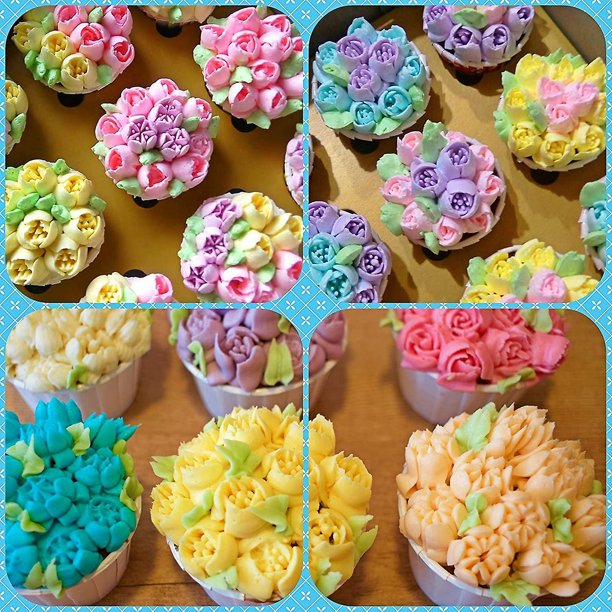 Juego de puntas de pipas rusas artesanales, kit de decoración de pasteles, juego de consejos de glaseado de flores, 12 boquillas de glaseado, 2 acopladores, 2 puntas de hoja, 1 bolsa de silicona, 10 d Afortunado Sencillez
