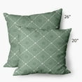 thumbnail image 2 of Simply Daisy, Dots and Dashes, Geometric Print Pillow, 2 of 3