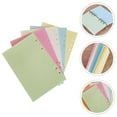 thumbnail image 2 of 2 Books of Loose Leaf Notepad Refills A5 Notebook Refills A5 Notepad Inserts 6 Hole Paper Refills, 2 of 5
