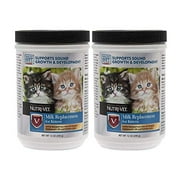 Angle View: Nutri-Vet Milk Replacement for Kittens with Probiotics, 12-Ounce Pack of 2