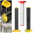 thumbnail image 1 of Herramienta de nivelación de acero liviano | Regla de nivelación de techo de precisión | Guía de medición versátil para la instalación de baldosas de paredes y suelos | Construcción ajustable, 1 of 7