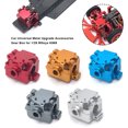 thumbnail image 3 of Baohd RCGOFFLOW Aluminum Alloy Silent Performance Gear Box Silent Performance Rc Gear Box For 1/28 Wltoys K969 RC Car Accessories titanium, 3 of 6