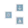 thumbnail image 1 of Ocean Theme Beach Wall Decor 3D Wall Art with Starfish Seashell Sand Dollar Vintage Beach Home Bathroom Decor, 1 of 4