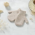 thumbnail image 3 of Baby Shoes + Gloves Set Knit Newborn Girls Boys Boots Mitten Fashion Solid Toddler Infant Slip-On Bed Shoes Hand Made, 3 of 6