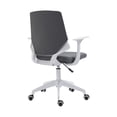 thumbnail image 6 of Techni Office Solutions 39.5" Gray and White Adjustable Mid Back Office Chair, 6 of 9