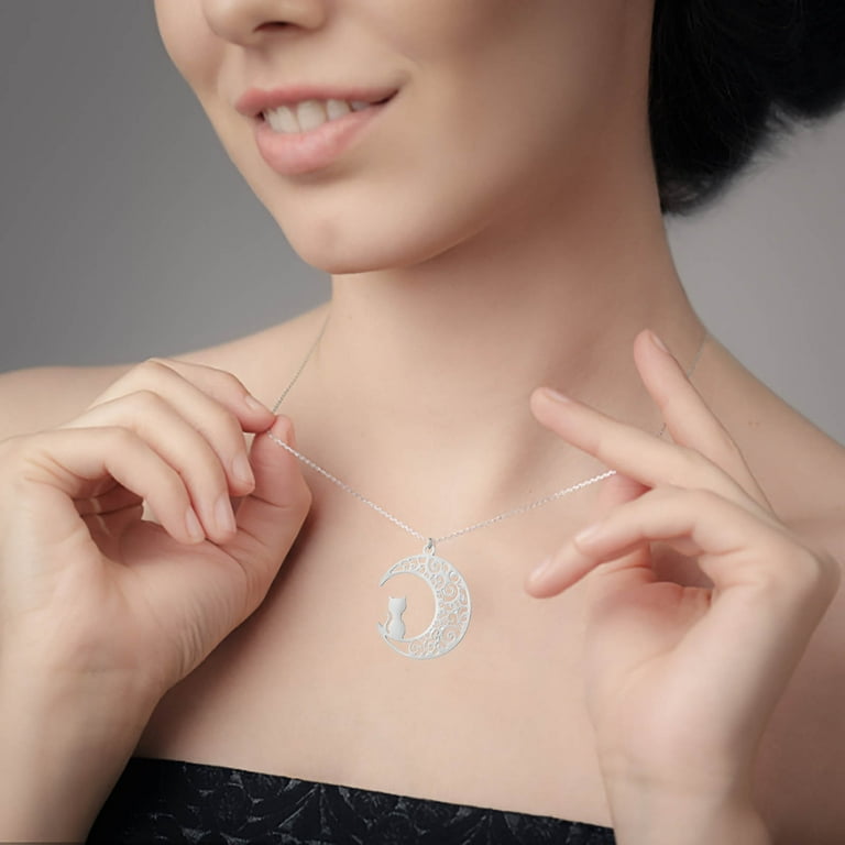 Walmart moon necklace store
