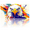 American Eagle in Vivid, Expressive Colors, variant on 1 Pcs License Plate Covers & Frames, Sasquatch Silhouette against a Vividly Colored Mountain and Starry Sky For Decorative Front, Aluminum Cover For Men Women, 12" X 6"