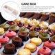 thumbnail image 3 of 10Pcs Cake Roll Packaging Box Dessert Storage Box Cake Roll Container Cake Decor, 3 of 4