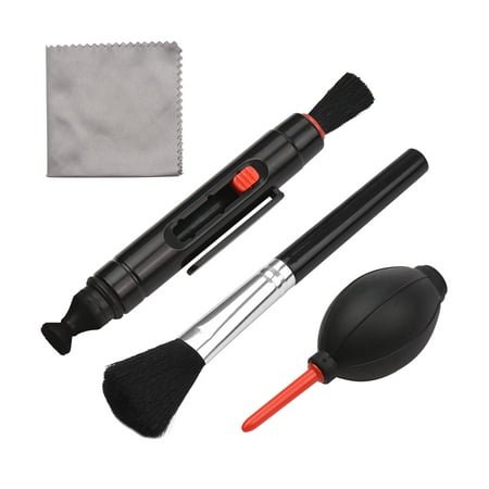 Image of Andoer Multifunctional Cleaning Kit Lens Dust Blower Cleaning Pen Brush Microfiber Lens Cleaning Cloth for Camera