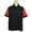 black+red, variant on Retro Men Shirts Bowling Shirts Pocket Workshirts Cotton