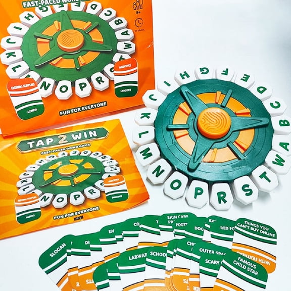 Word Game | Fast-Paced Family Board Game | Choose a Category & Race Against The Timer to be The Last Player | Learning Game Great for All Ages