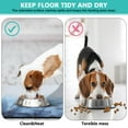 thumbnail image 4 of Dog Food Mat for Pet Dog Food Mat, Dog Mat for Food and Water, Pet Dog Cat Bowl Mat, No-Slip Absorbent Water Feeding Mat with Blue Abstract Marble,17inx30in, 4 of 7