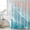 Light Blue, variant on Purple Coastal Wave Shower Curtain, Waterproof Shower Curtains for Bathroom, Summer Modern Ocean Beach Washable Fabric Bathtub Curtain Set Bath Decor with 12 Hooks 72"x78"