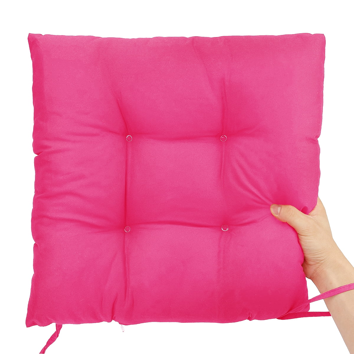 15.8*15.8inch Indoor Soft Seat Cushions Chair Pads Square Cotton 12